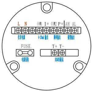 dn400管道流量計(jì)接線圖